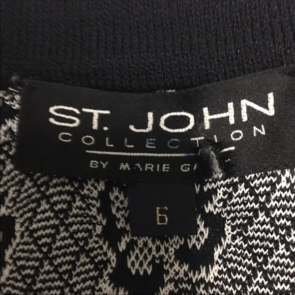 ST. JOHN KNIT JACKET SIZE 6 MINT CONDITION - Picture 5 of 10